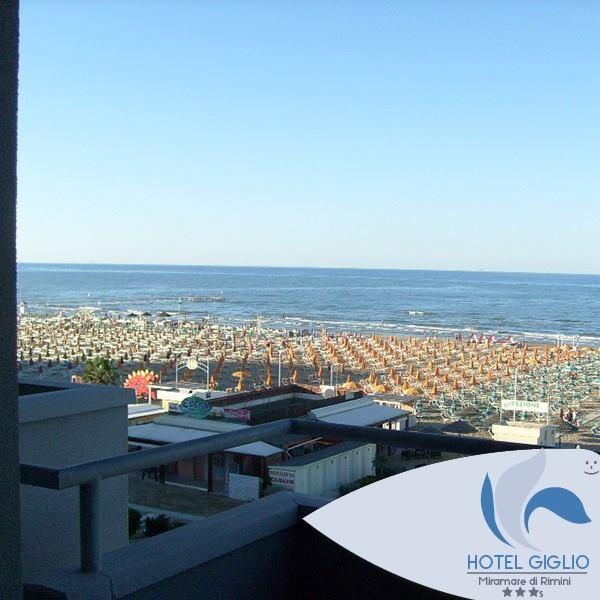 Hotel Giglio Rimini Exterior foto